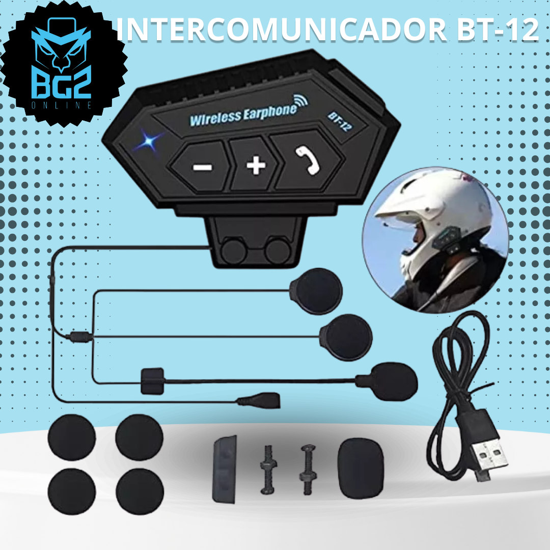 INTERCOMUNICADOR BT-12